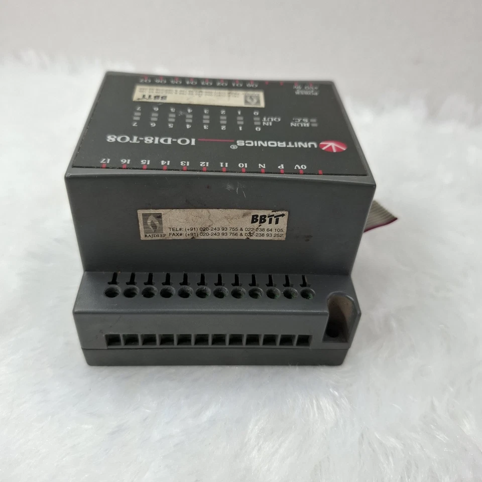 Unitronics I/O Expansion Module IO-D18-TO8 IO-DI8-TO8(connector broken) IODI8TO8